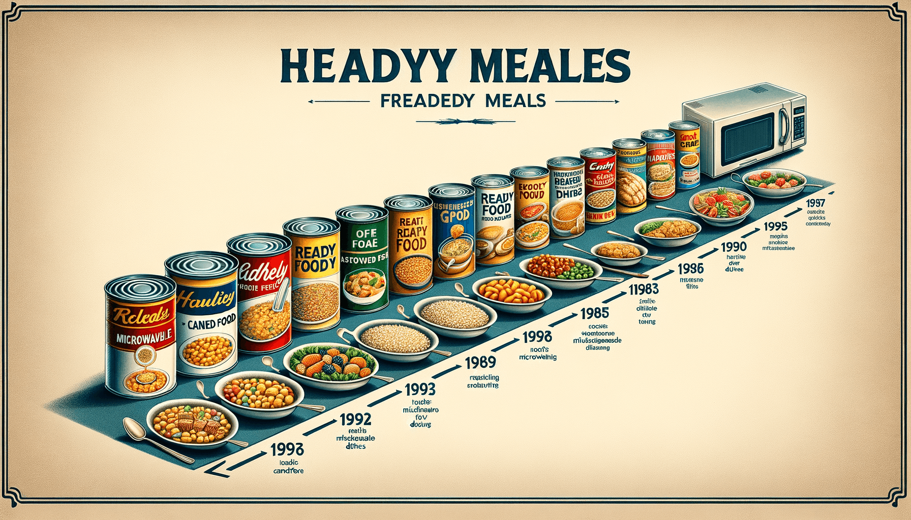 Die Geschichte der Fertiggerichte: Von der Dose bis zur Mikrowelle